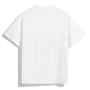 送料無料 【HIPANDA ハイパンダ】 男女兼用 フロッキー プリント Tシャツ UNISEX SHORT SLEEVED T-SHIRT / WHITE・ BLACK・GRAY