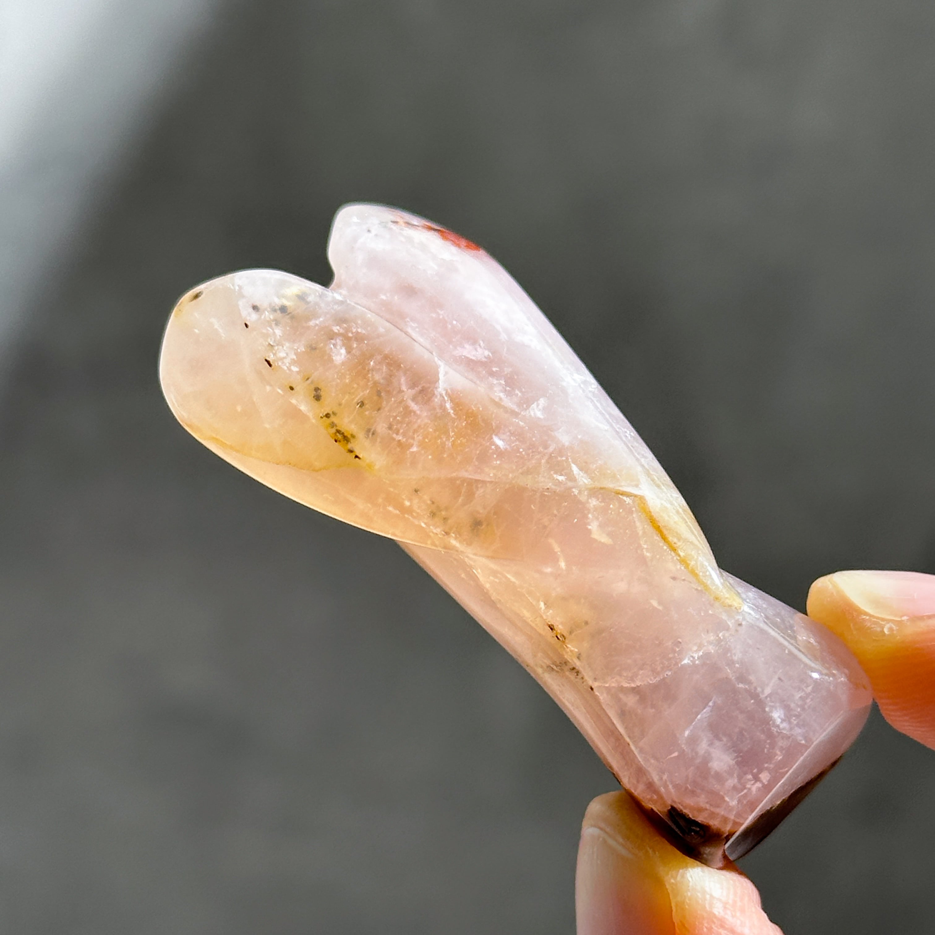 ゴールデンヒーラー×ローズクォーツ ミディアムエンジェル 02◇ Golden