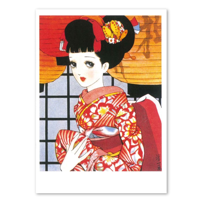 中原淳一 複製原画 蝶々夫人 楽天市場】【受注製作】中原淳一 ジグレプティ・蝶々夫人 昭和46