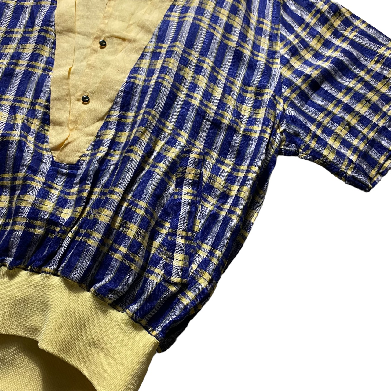 old fake layered rib shirt