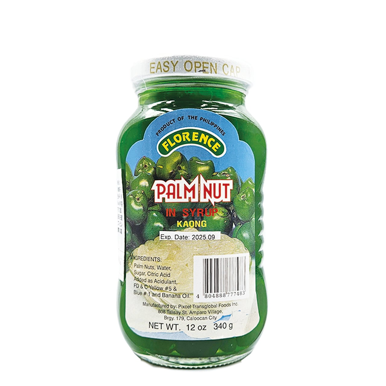 FLORENCE PALM NUT KAONG GREEN 340g 【フローレンス カオン グリーン】