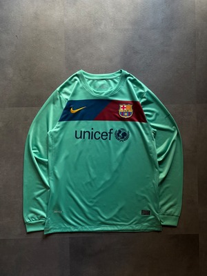 FC Barcelona NIKE 長袖ユニフォーム サードユニフォーム DRI-FIT L ミントグリーン
