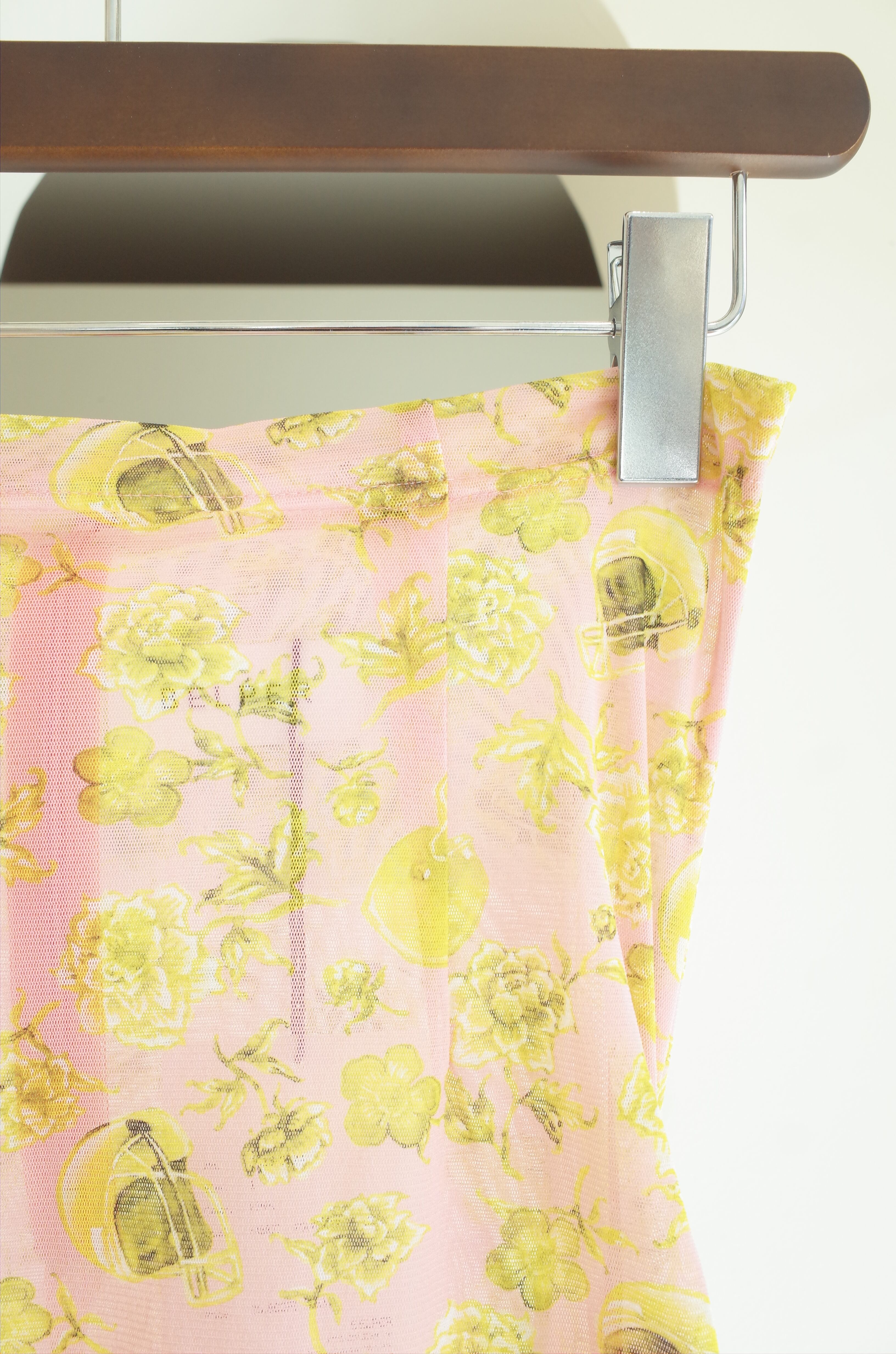 BELPER】PRINTED MESH SKIRT | theour
