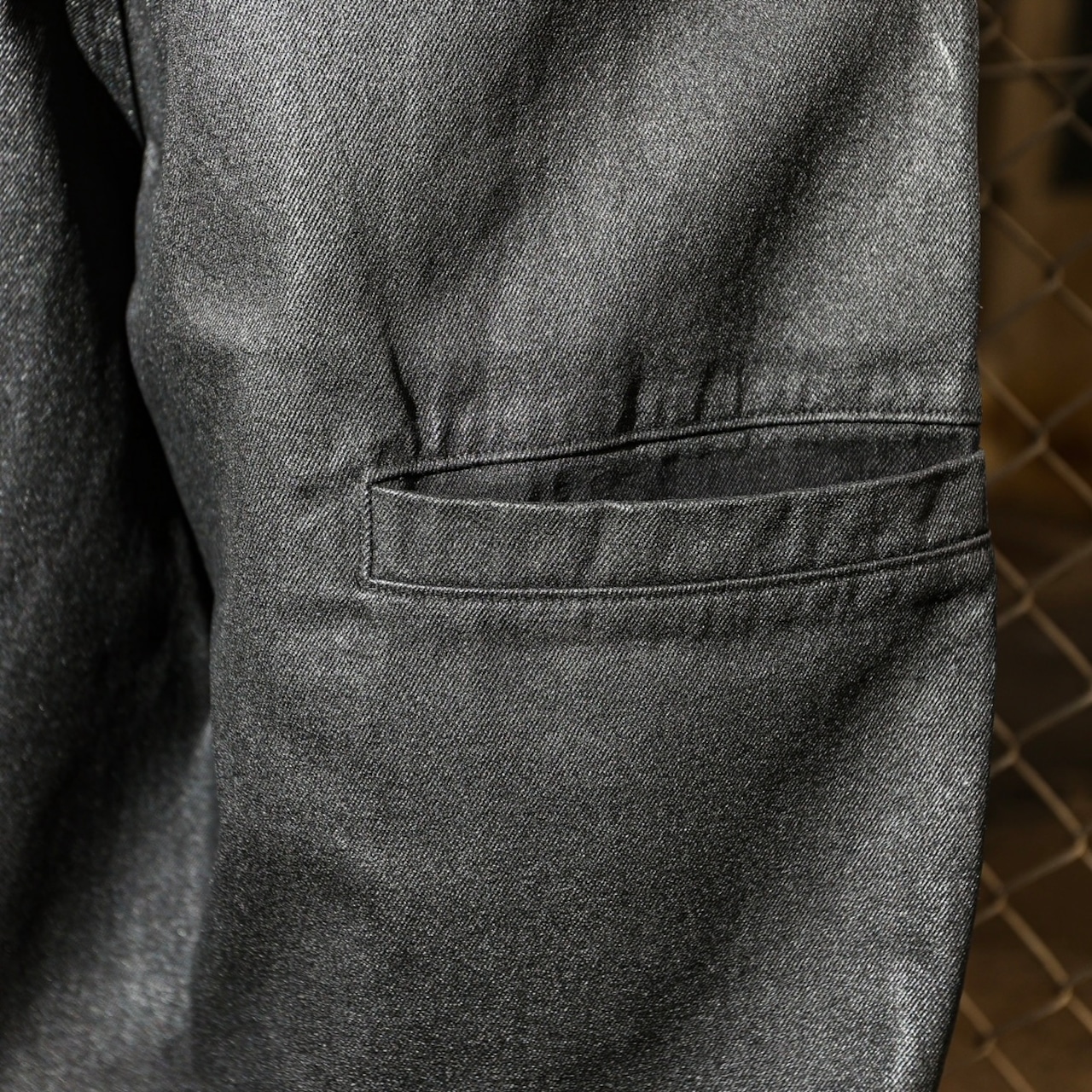 OG PATCH WAX-COATING DOUBLE KNEE COTTON TWILL PANTS