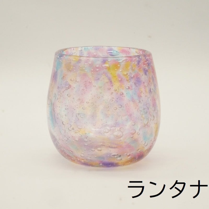 泡花 たるグラス【琉球ガラス工房雫】 | 沖縄の工芸品うぃーりきさん