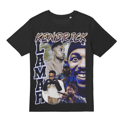 KENDRICK LAMAR S/S TEE (black/white)