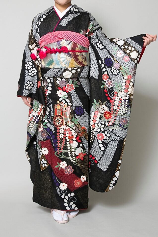 【レンタル】ふりそで FA-5(フリーサイズ)