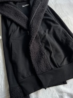 "HEAVEN AND EARTH" Deformation Boa Hoodie