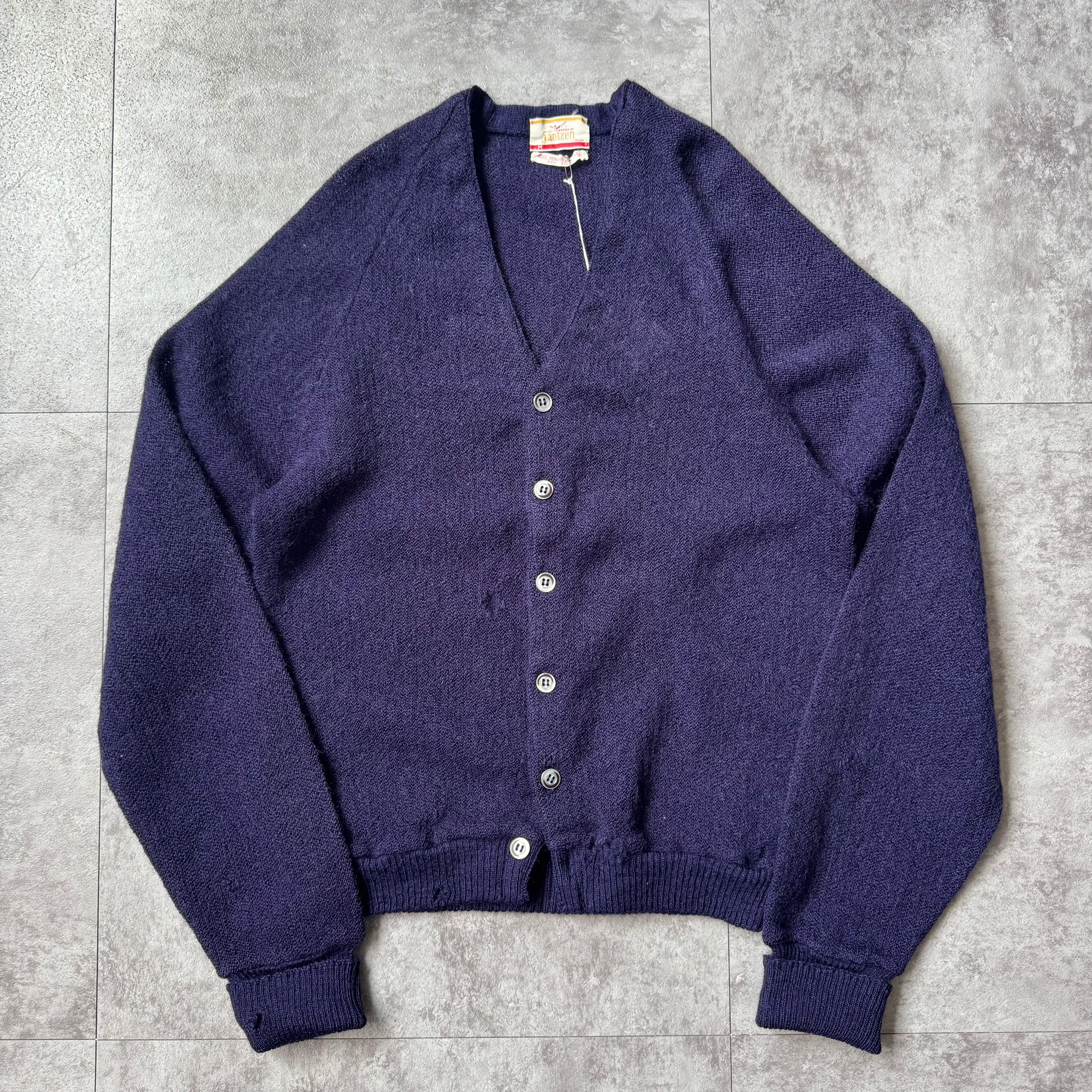 jantzen　80' カーディガン　vintage　usa製　モヘア　アルパカ 1960's〜 