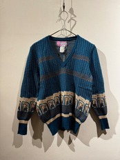 CAMPUS SHOP イタリアンVネックニット