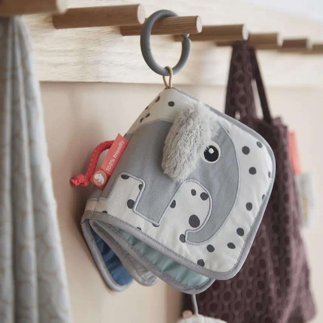 Done by Deer ダンバイディア | アクティビティブック Elphee Activitybook ファーストトイ 布絵本