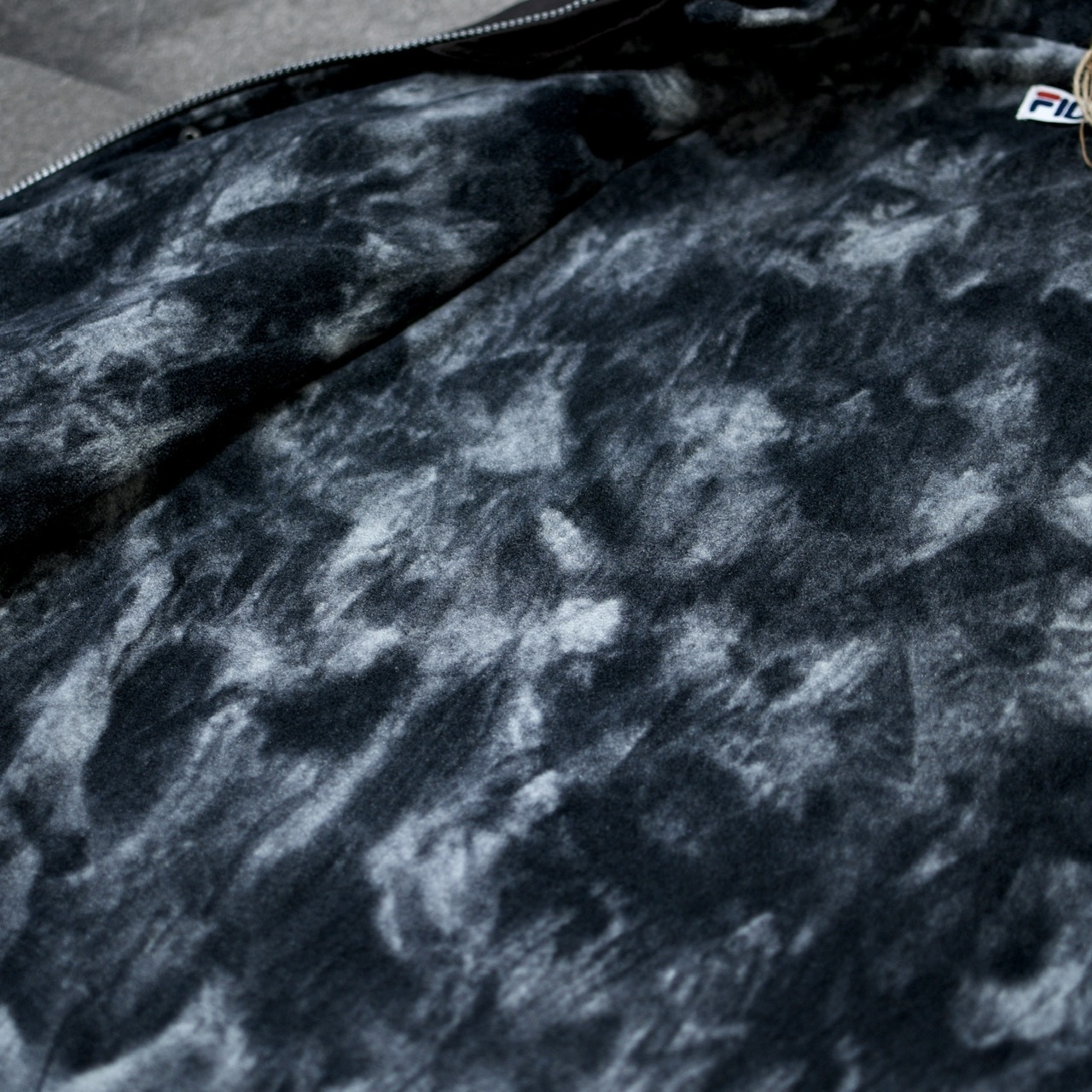 FILA design nylon fleece jacket