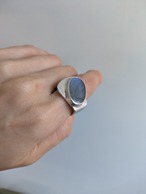 M.T様　ご注文品　ラブラドライトshikisaiリング