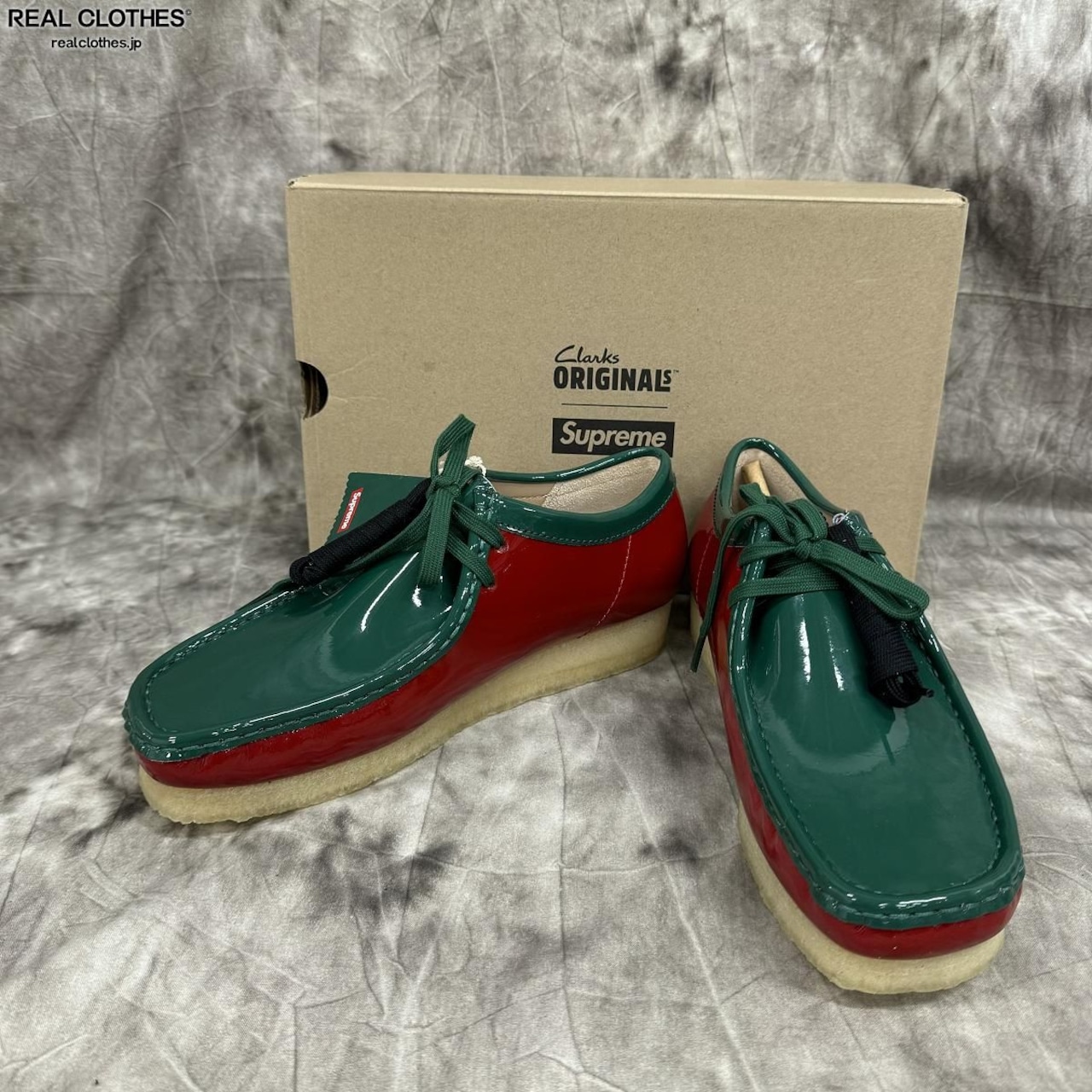 未使用】Supreme×Clarks/シュプリーム×クラークス【24SS】Patent  