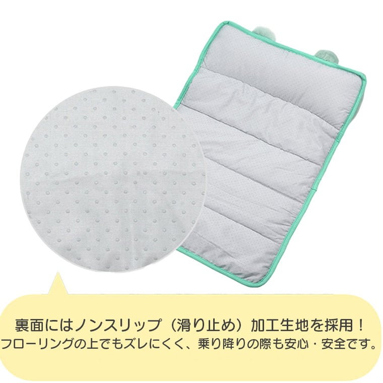 palette color pillow mat Lsize 5color  /  犬用 マット 持ち運び 折りたたみ 洗濯可能 コンパクト 滑り止め ふわふわ 小型犬 中型犬 ベッド クッション