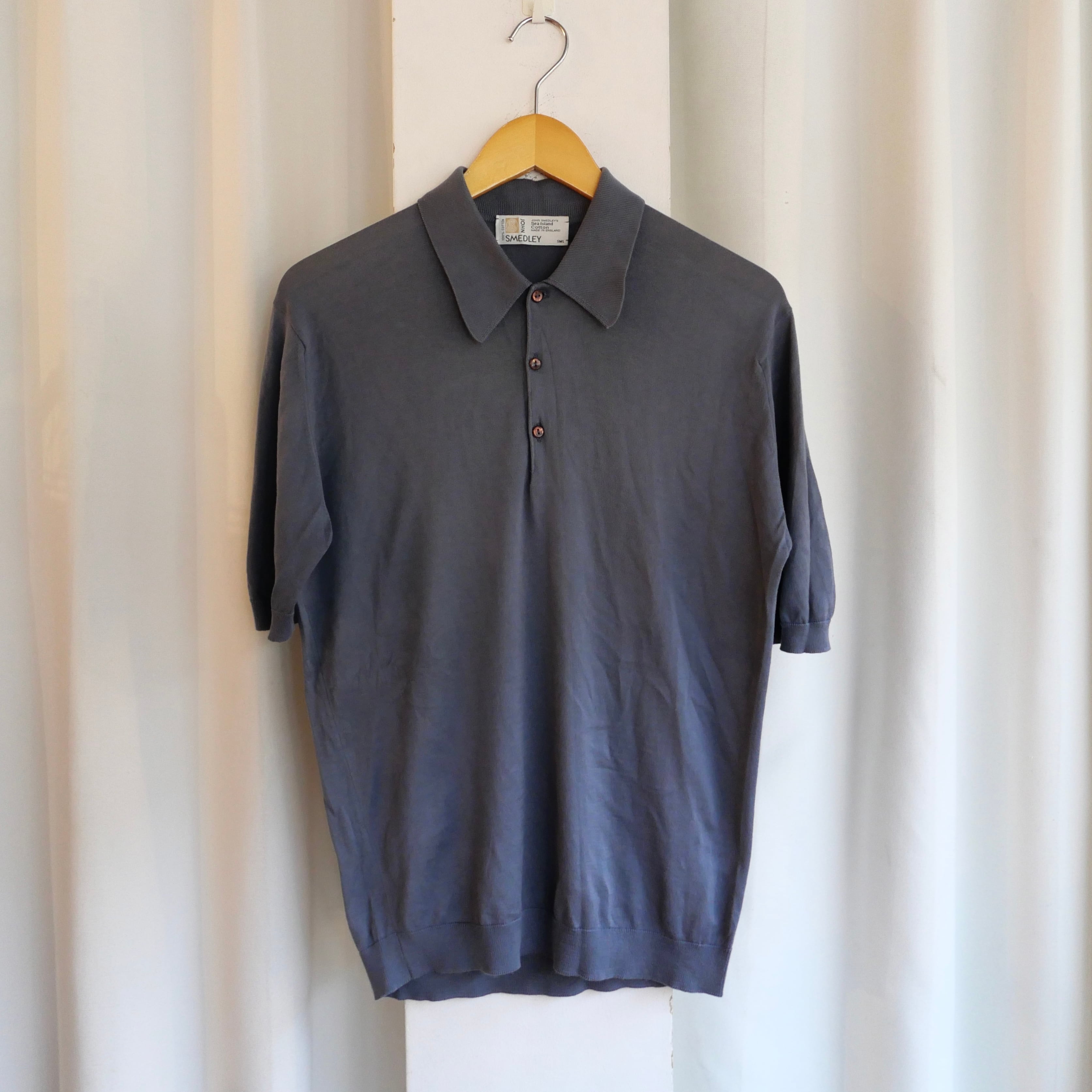 JOHN SMEDLEY SEA COTTON POLO エクリュ Calun - John Smedley's Sea Island Cotton Polo Shirt | John Smedley