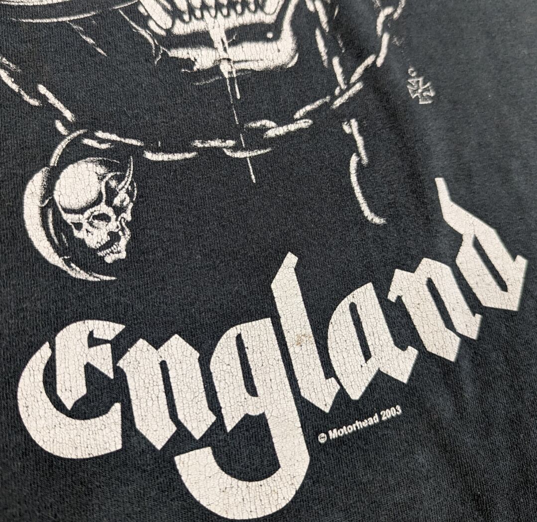 2003s motor head england band tee 小岩店 | What
