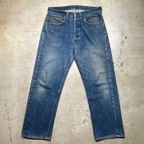 70's Levi's リーバイス 501 66前期 デニム 色落ち良好 刻印6 グッドコンディション 赤耳 セルヴィッジ 実寸W33 USA製 希少 ヴィンテージ BA-2310 RM2729H