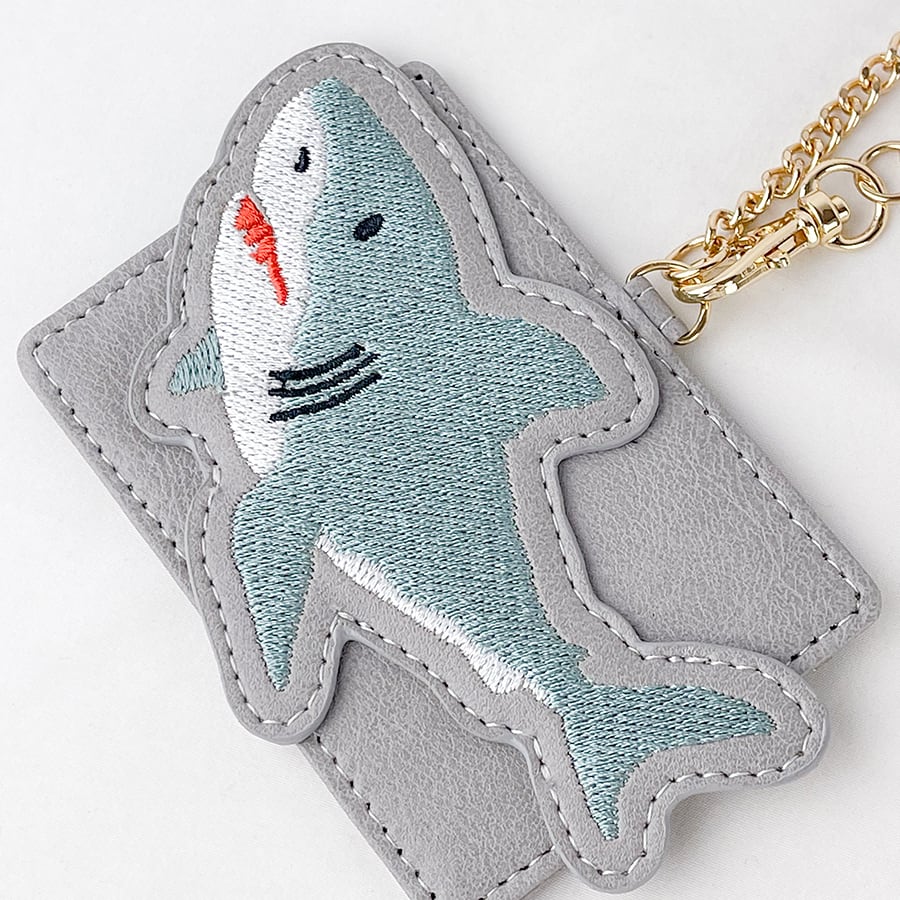 F248161_アニマル刺繍パスケース | Flapper F248161_アニマル刺繍パスケース | Flapper