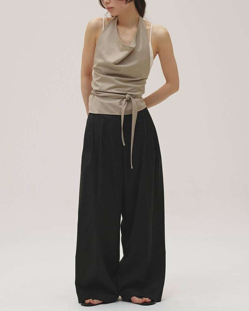 TODAYFUL(トゥデイフル) Lightweight Tuck Trousers | サウスオレンジ