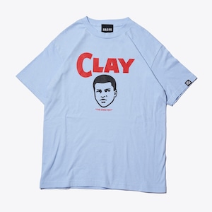 "CLAY" T-SHIRT  SAX BLUE