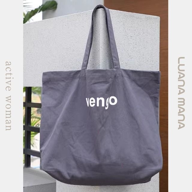 Minimal Bold Tote – enço Logo Bag【3colors】  2629