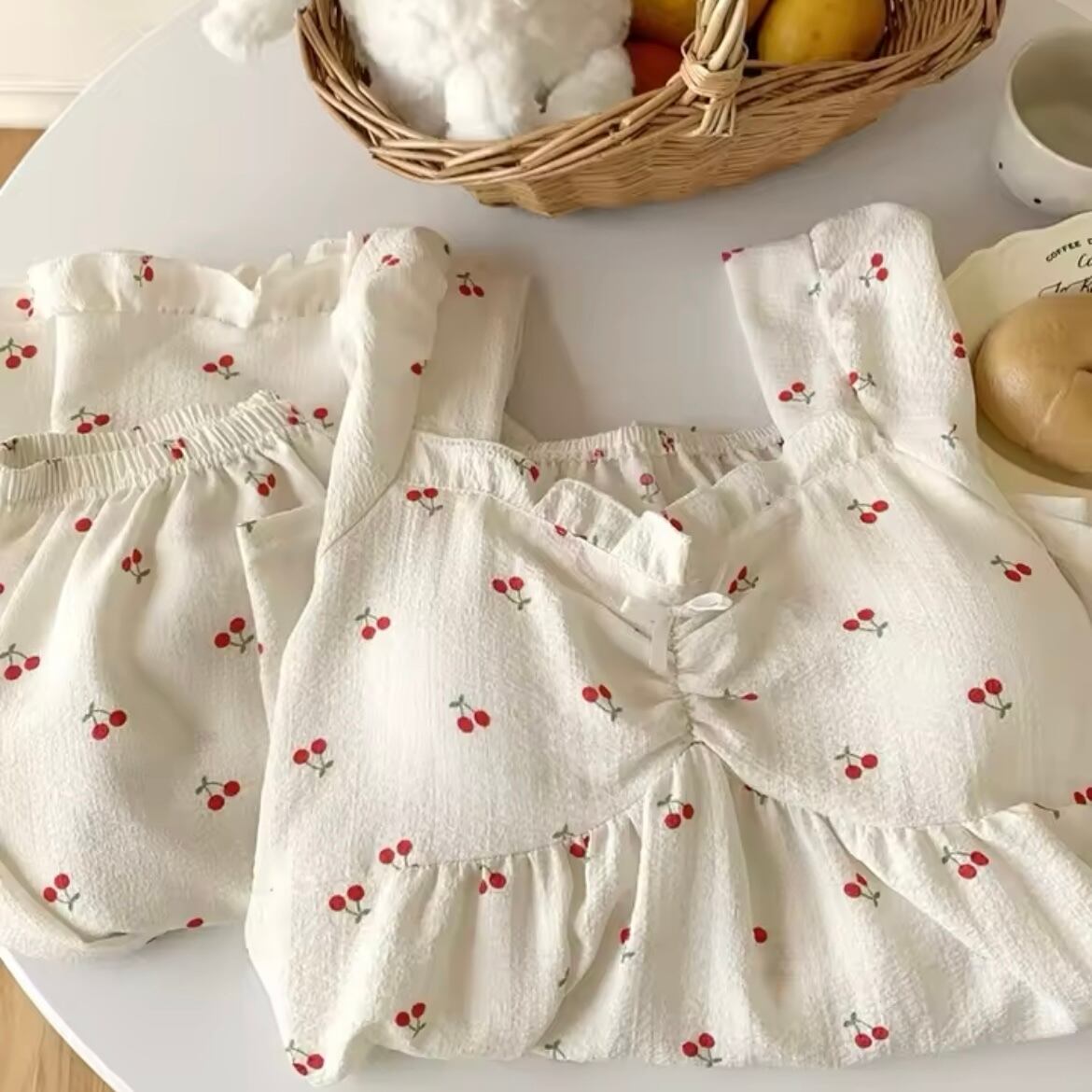 スイートスクエアネックルームウェア