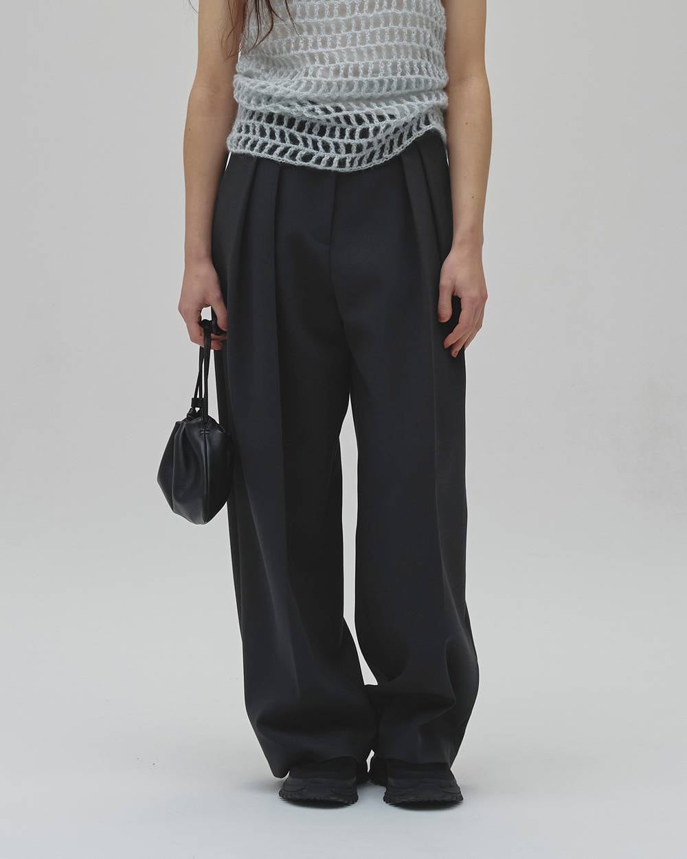 TODAYFUL Bonding Wide Trousers ボンディングワイドトラウザーズ