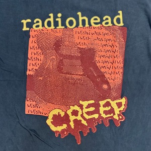 13092 RADIOHEAD レディオヘッド バンT 長袖 両面プリント XL