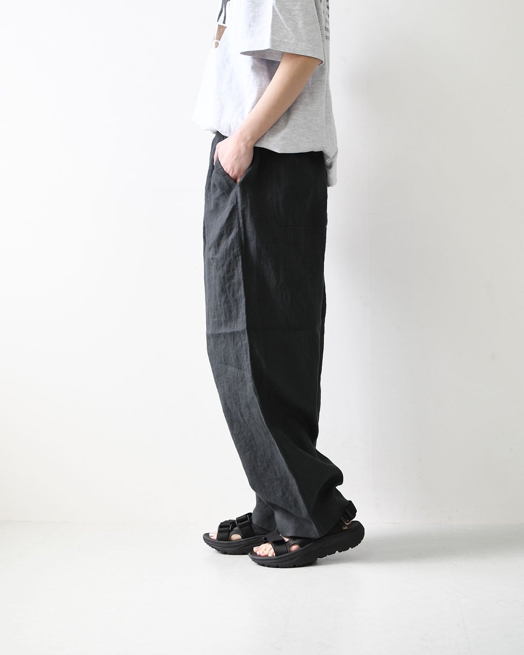 ORCIVAL [オーチバル・オーシバル] W Linen Easy Pants [OR-E0300YLM