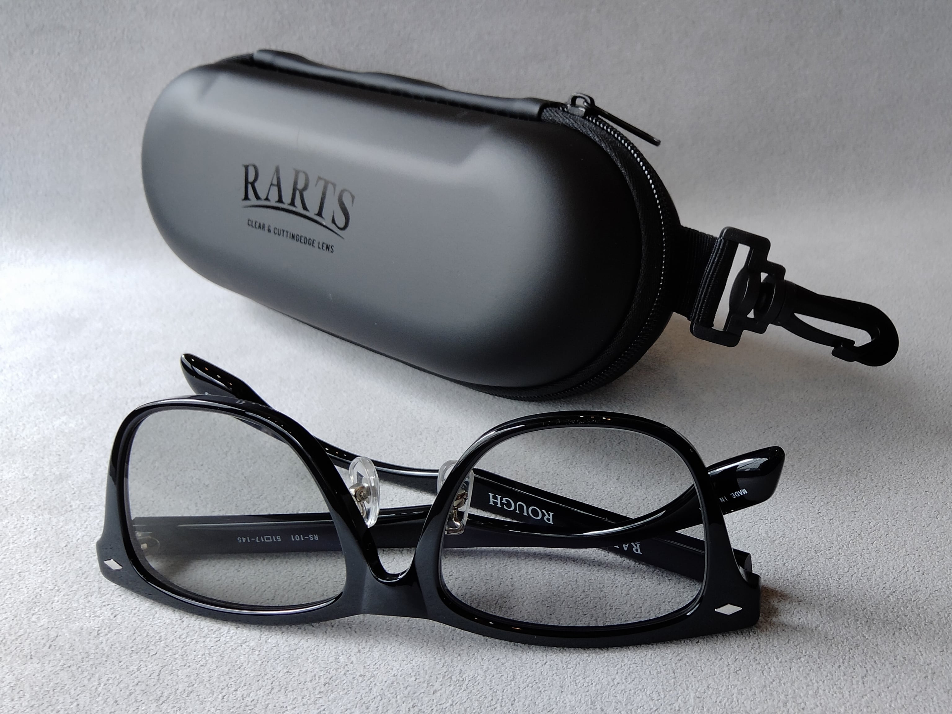 RARTS（アーツ）偏光lensサングラス「ROUGH ラフ」RS-101/3.BLACK