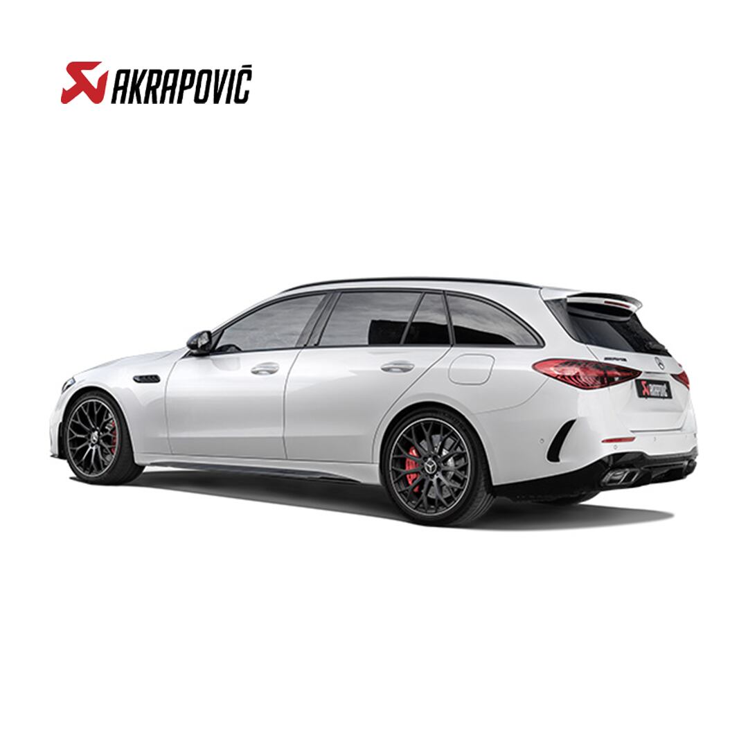 AKRAPOVIC MERCEDES-BENZ / メルセデスベンツ AMG C63 S E PERFORMANCE Sedan/Estate (W206, S206) Slip-On Line (Titanium)