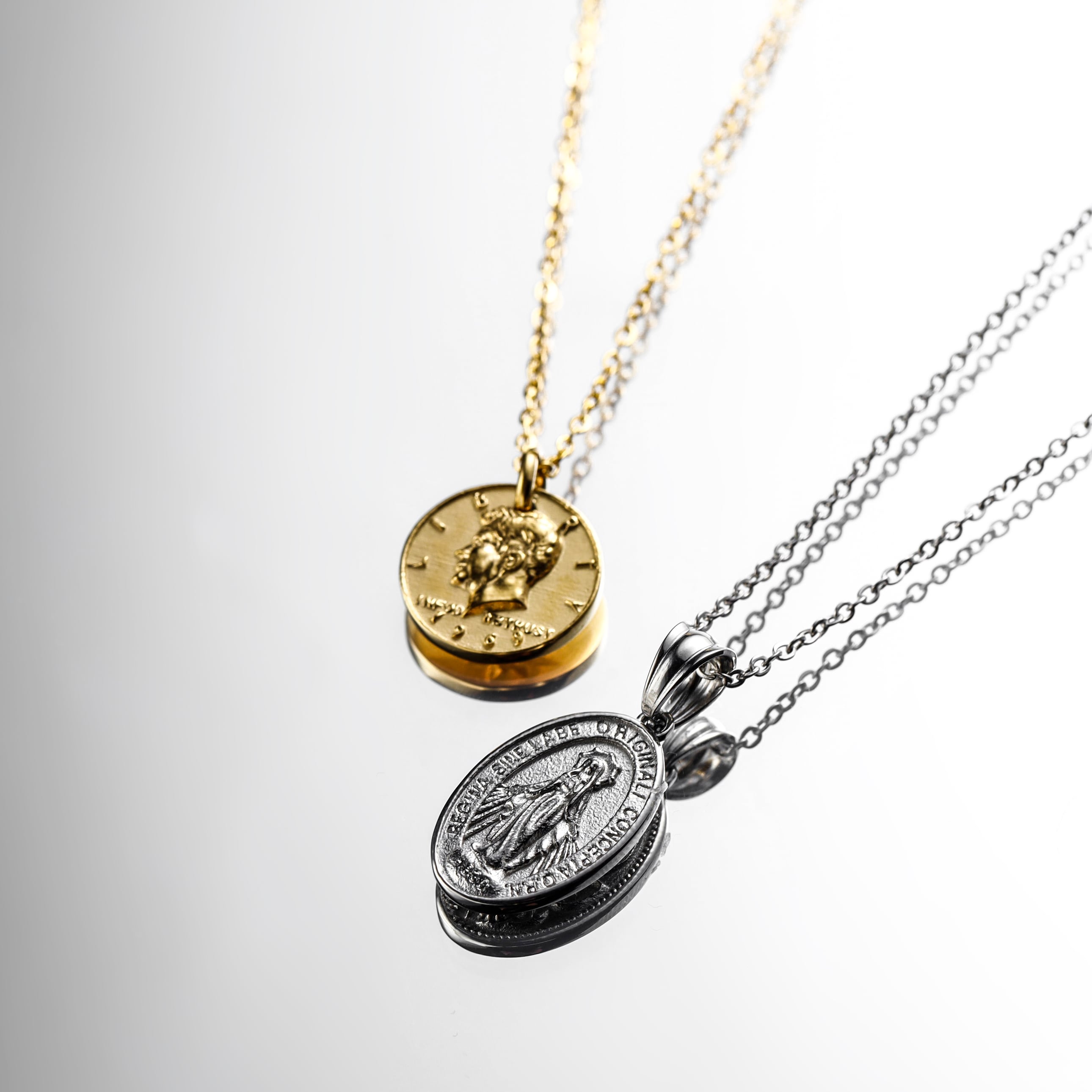 316L medai hawaiian necklace (2way) #N30 | loseford 316L medai hawaiian necklace (2way) #N30 | loseford
