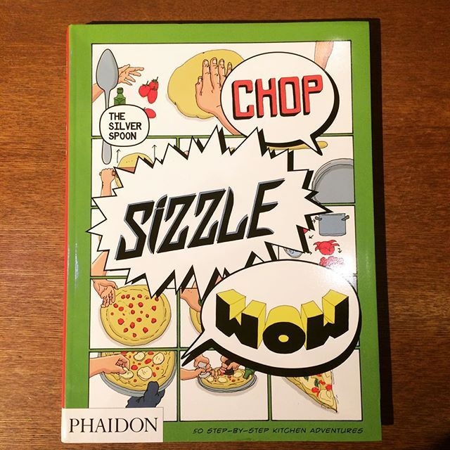 食の本「Chop, Sizzle, Wow: The Silver Spoon Comic Cookbook」 - メイン画像