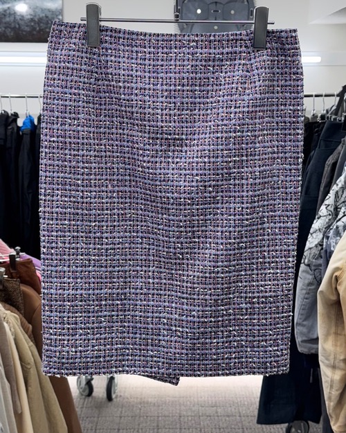 SS2012 JIL SANDER BY RAF SIMONS TWEED SKIRT