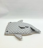 ジンベエザメ　ペンケース　ポーチ｜とりさん工房ーかわいいハンドメイドポーチ