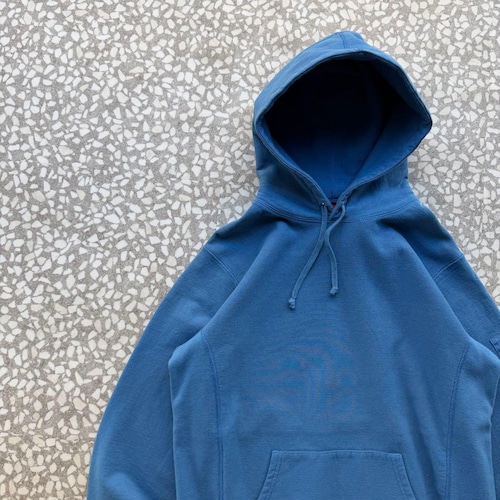 タグ付 Supreme / 17ss sleeve logo hoodie size L