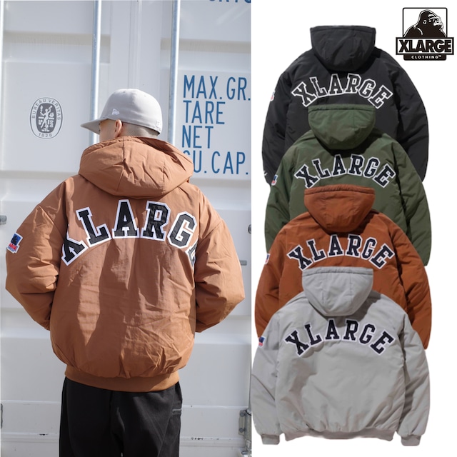 【XLARGE】NYLON PUFFER JACKET 【エクストララージ】