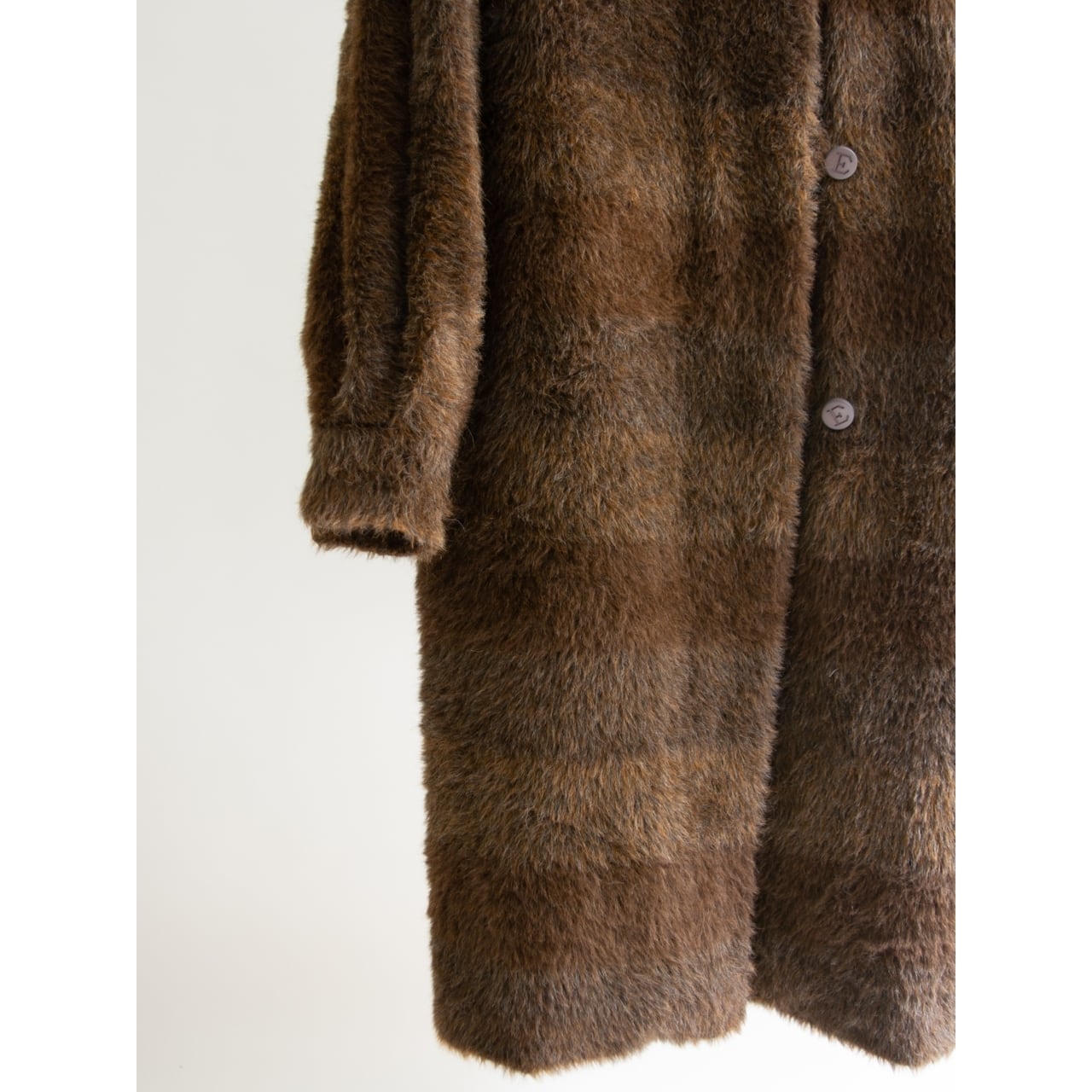 AGNONA】Made in Italy Alpaca Shaggy Coat（アニオナ イタリア製 ...