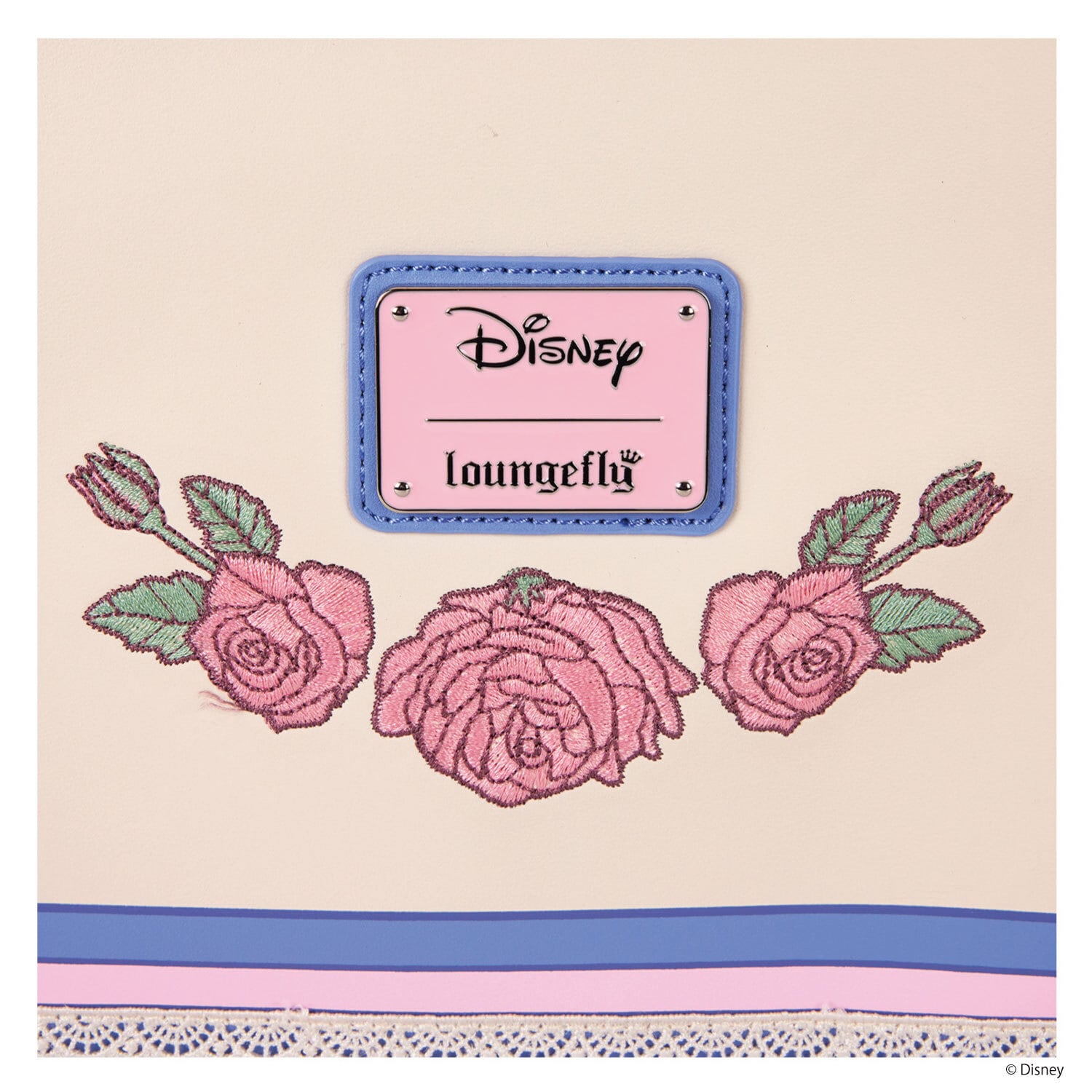 LF DISNEY MINNIE FLORAL AND LACE EARS CROSSBODY BAG_WDTB3215