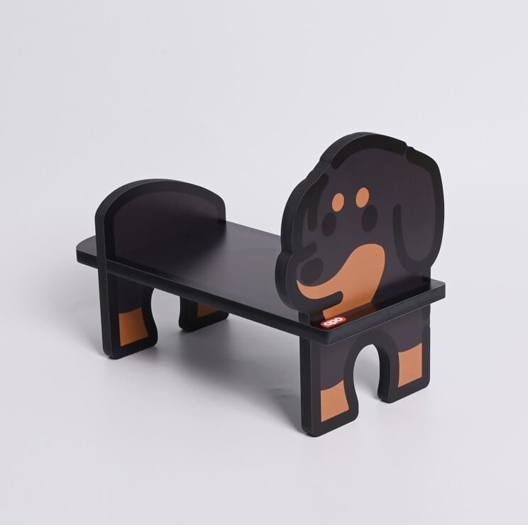 予約【OPO】KENNEL CLUB Line (Dachshund/Brown)