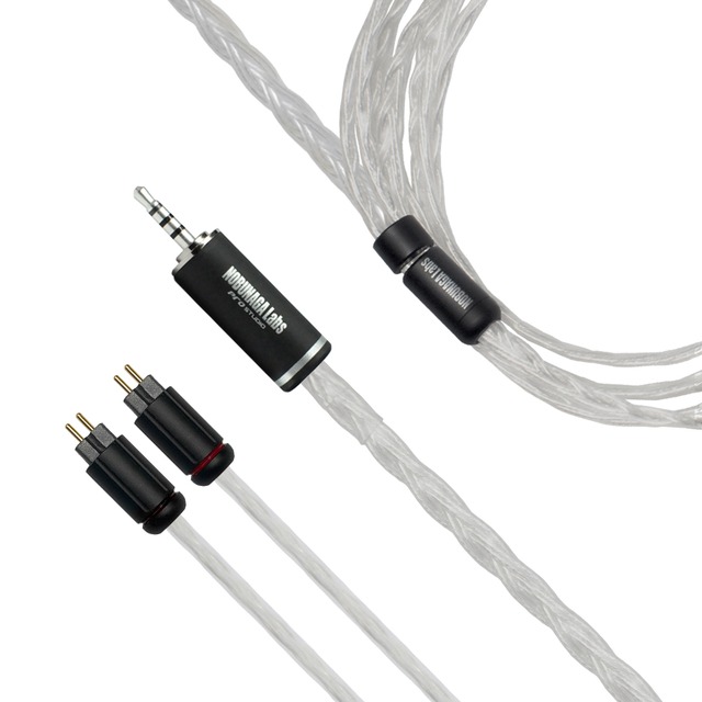 ≪送料無料キャンペーン中≫【中古品】MEDUSA-S (メデューサS) : NOBUNAGA Labs PREMIUM：2.5mm4極バランス対応カスタムIEM 2pinリケーブル
