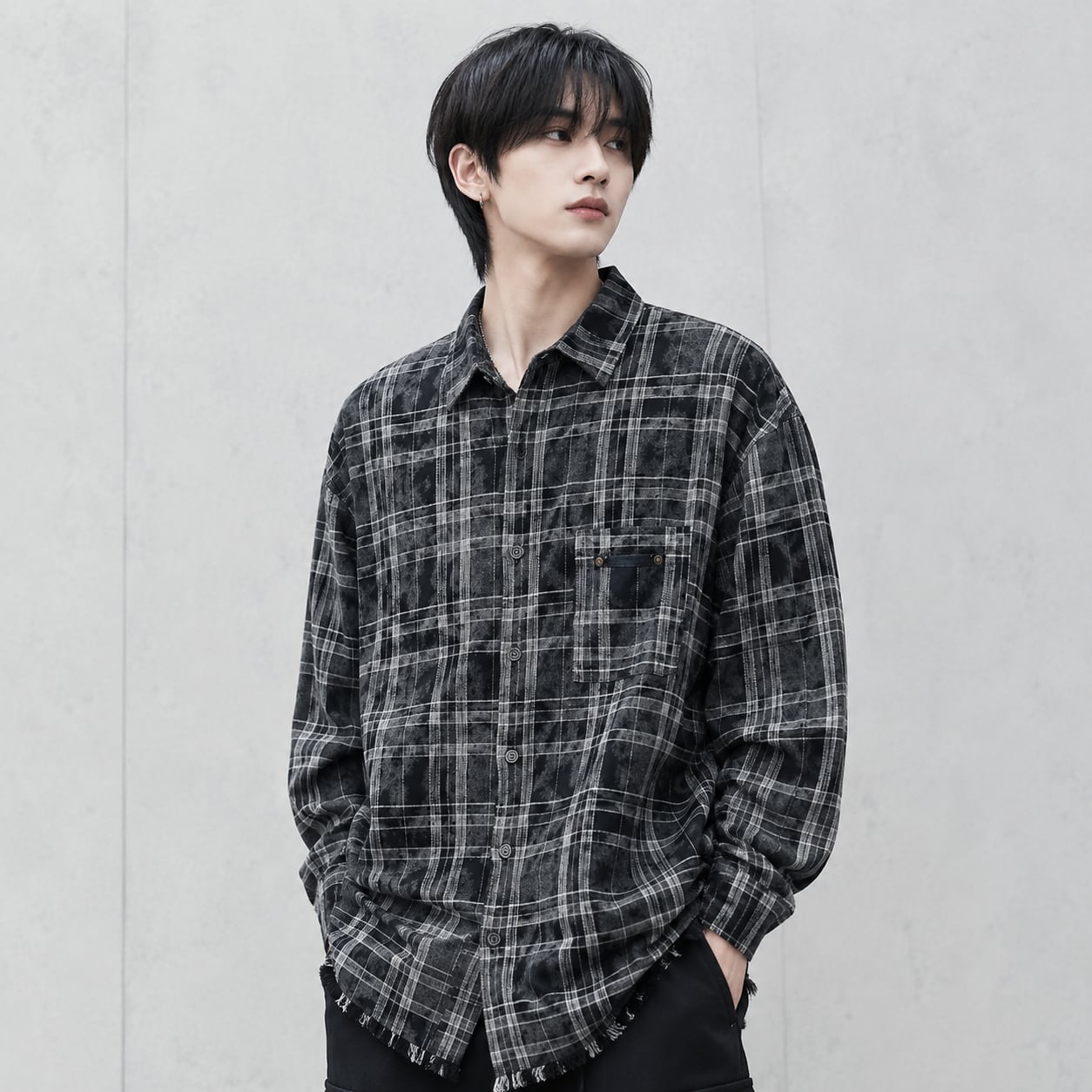 Checked Casual Shirt 0003