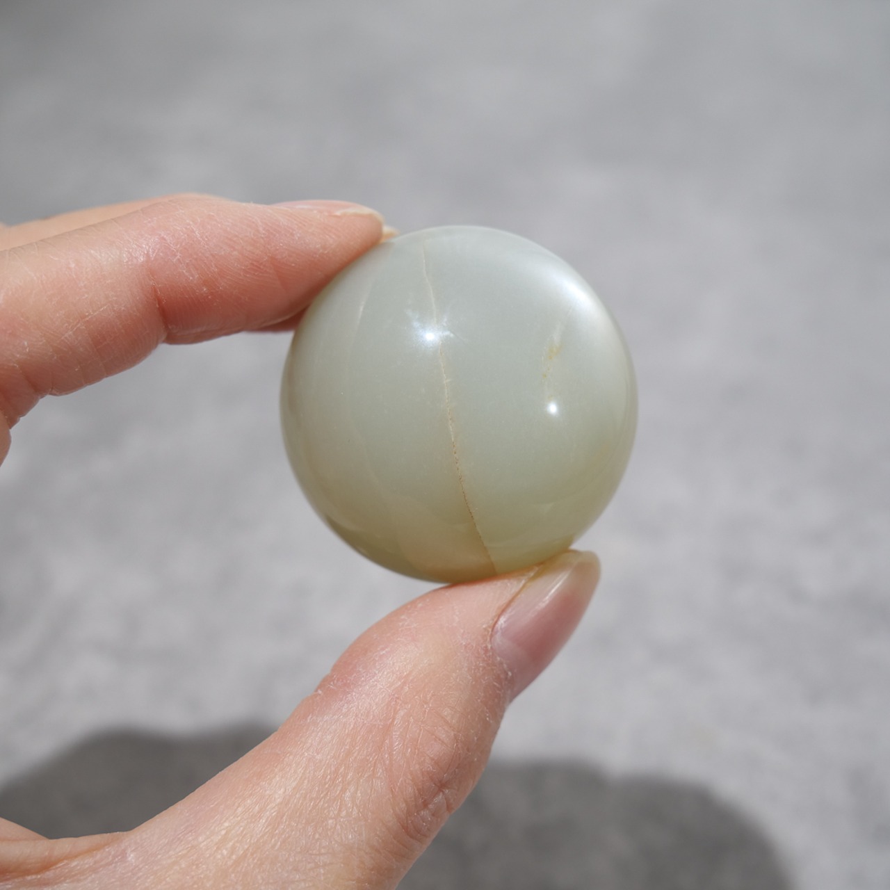 グリーン ムーンストーン  / スフィア【φ3.7cm】