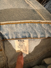 90s Levi's 551 Relaxed Fit Tapered Leg Made in USA Denim Pants