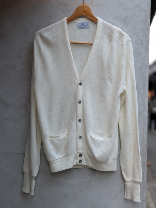 1970s Pinnacle ACRYLIC KNIT CARDIGAN Made in USA