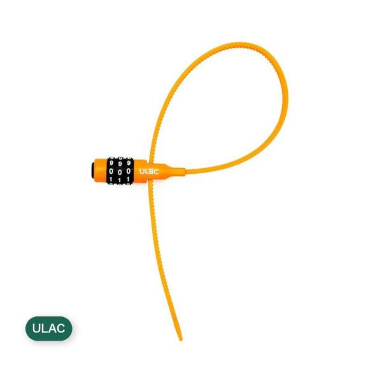 【2セット】ULAC ダイヤル式 ZIPスチールロック YL1