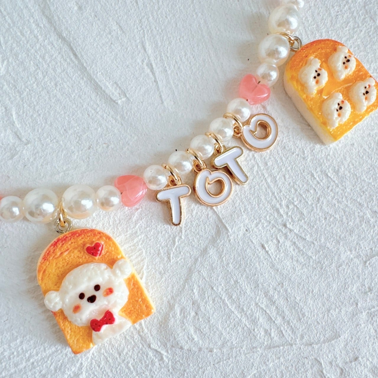 ワンチャンお名前ネックレス