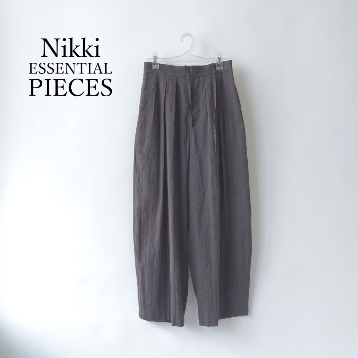 Nikki ESSENTIAL PIECES 今季ショール Nikki ESSENTIAL PIECES 今季ショール Nikki ESSENTIAL PIECES・ | a