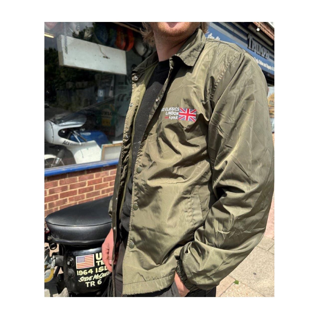 ACE CLASSICS LONDON meets Lynx / Collaboration Olive Nylon Coach